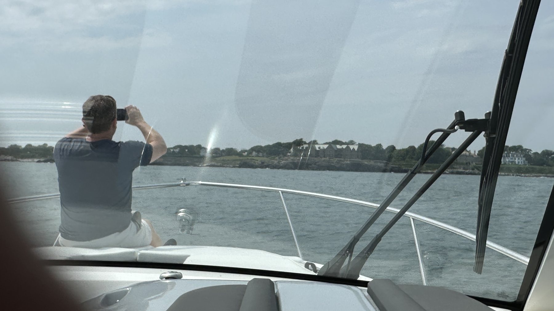 Fog encountered during the Stonington to Nantucket run