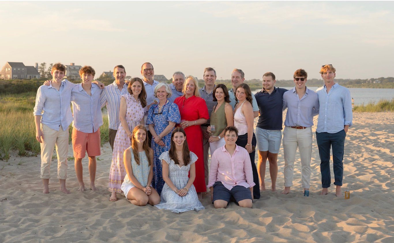 Beach dinner on Nantucket
